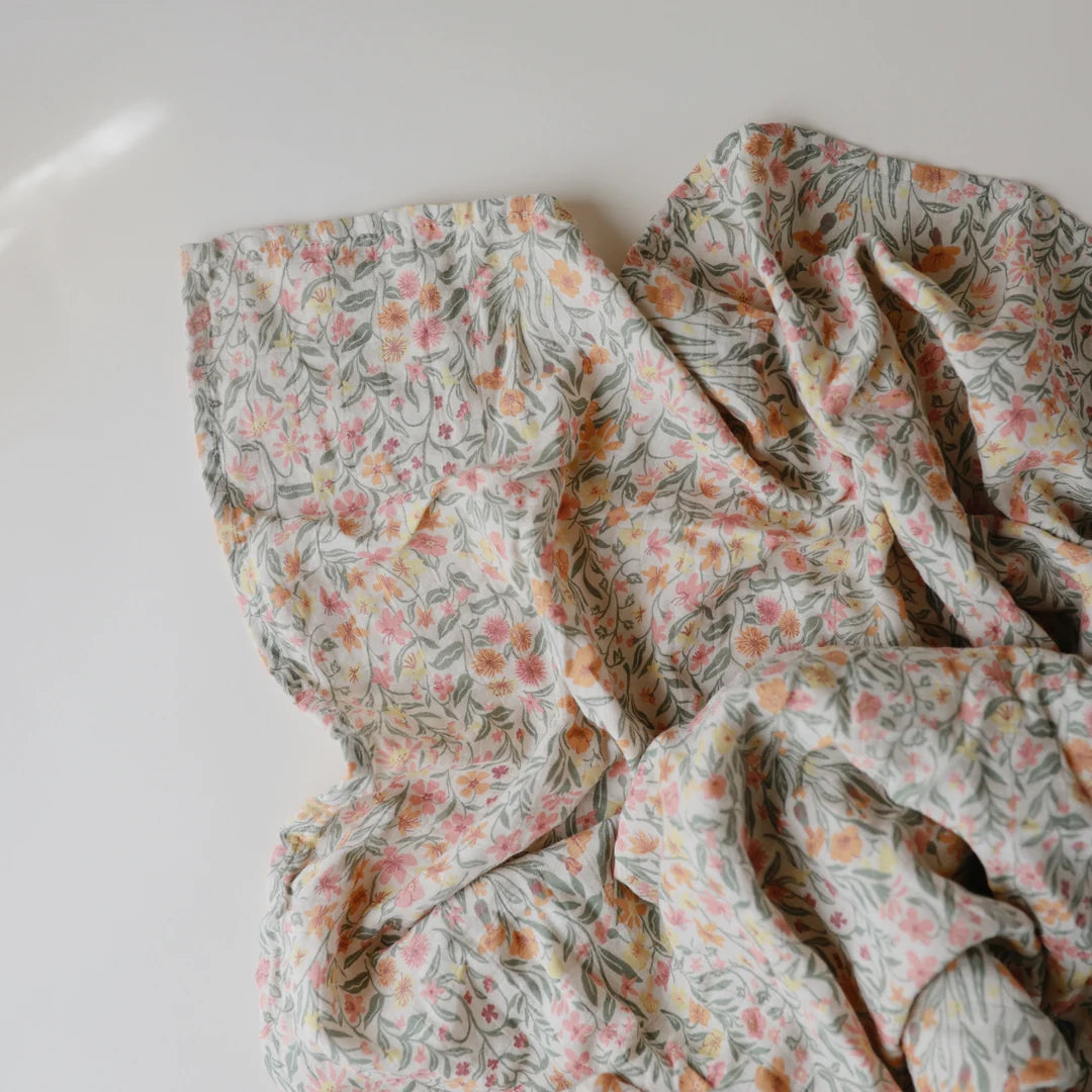 Swaddle Pastel Blooms