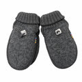 Wooly mittens dark grey