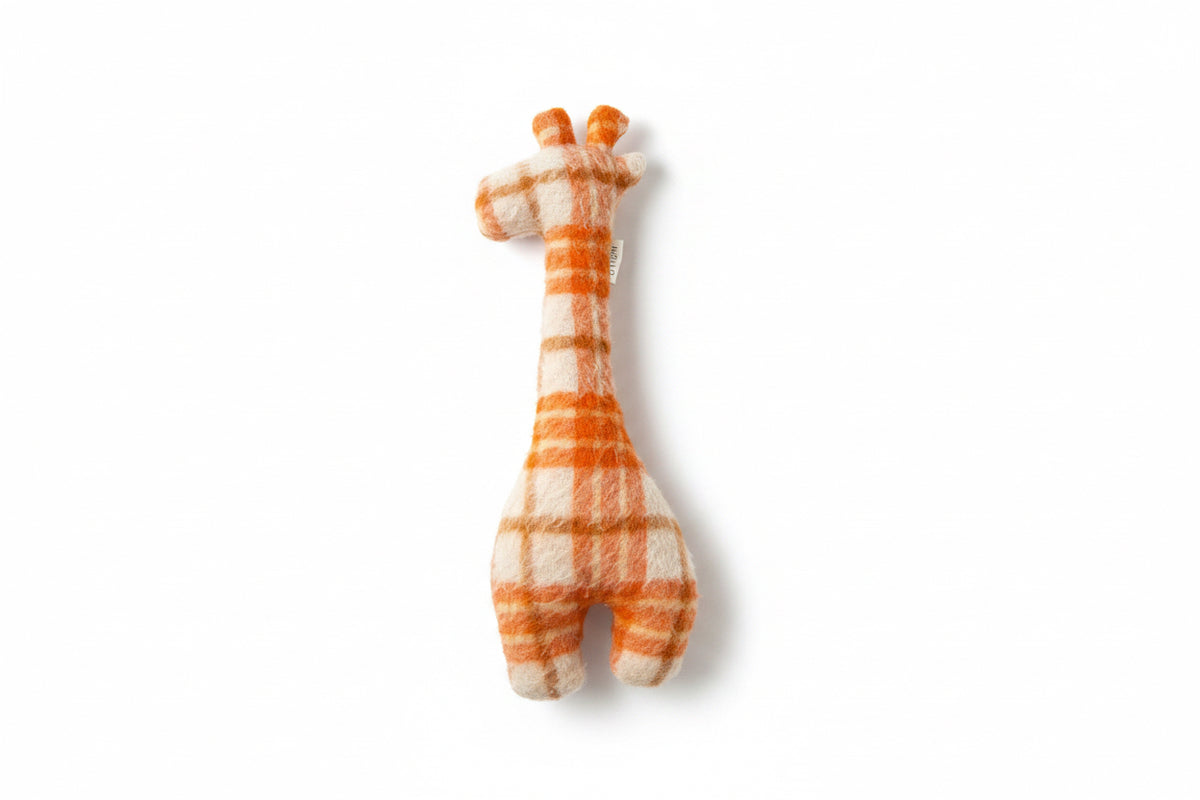Wollo Giraffe orange 80 cm