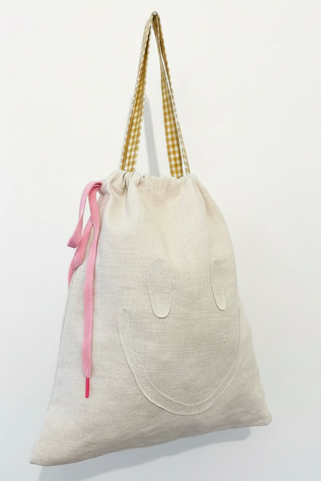 Atelier Brun | Smiley Linnen tasje