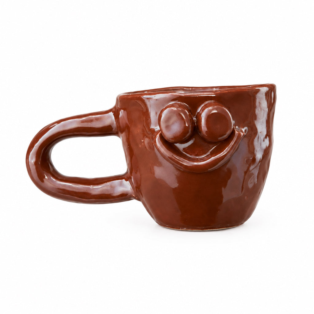 Smiley Cup Chocolate Brown