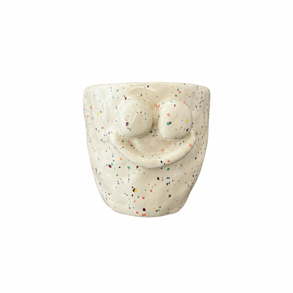 Smiley Espresso cup Confetti