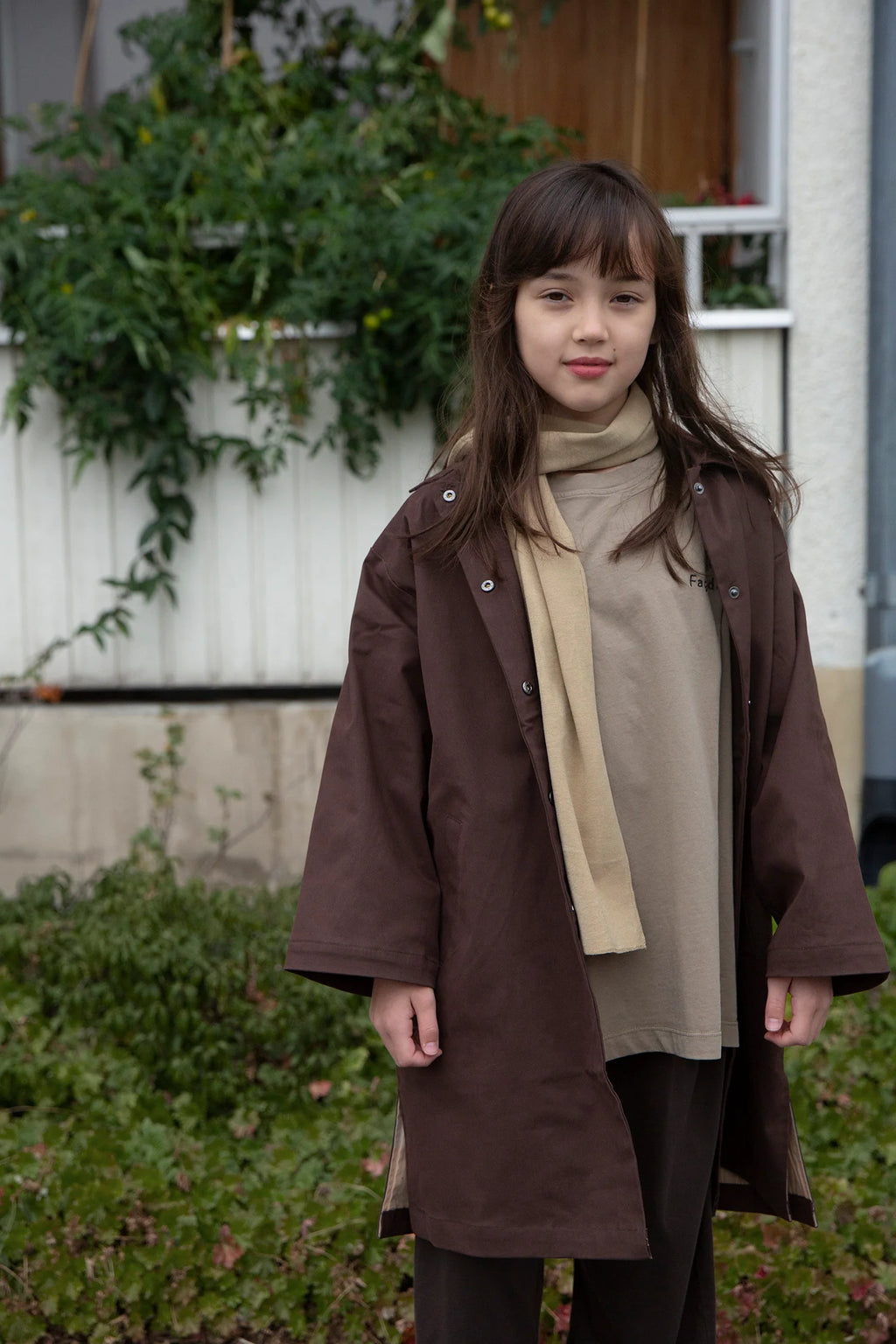 SHIGEMI SOFT WAXED COAT - COFFEE