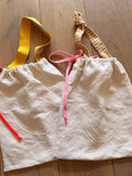 Atelier Brun | Smiley Linnen tasje
