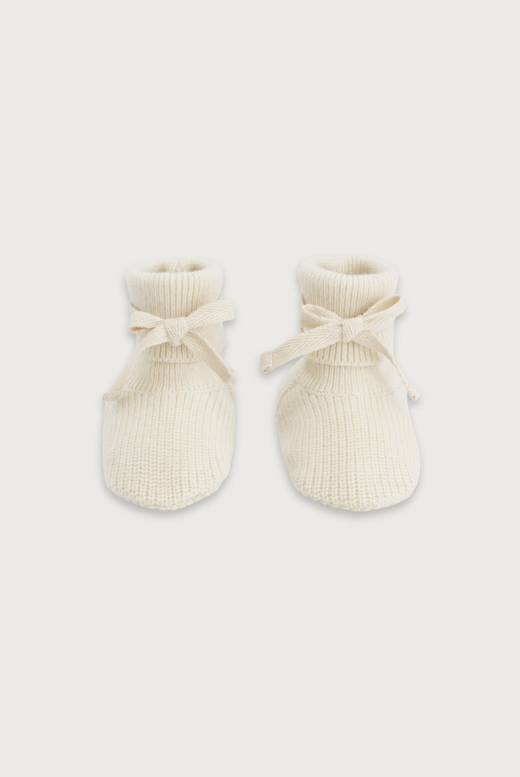 Baby knitted booties