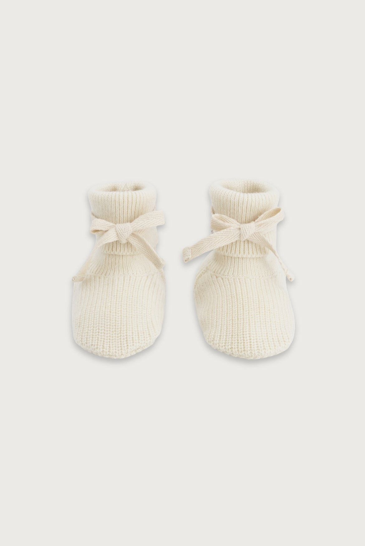 Baby knitted booties