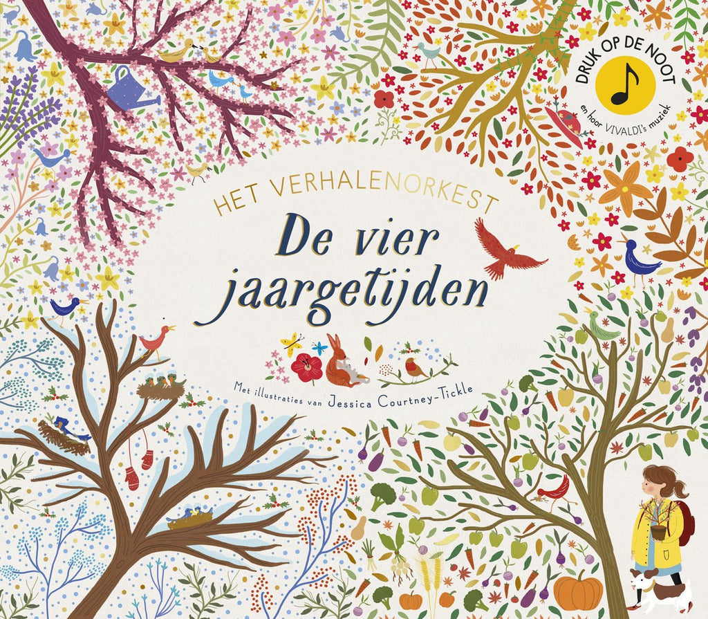 Het verhalen orkest de vier jaargetijden voorkant Print 