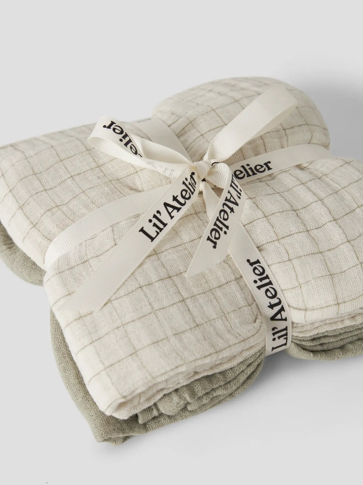 Nbnisley 3-Pack Nappies - Moss Gray Turtledove