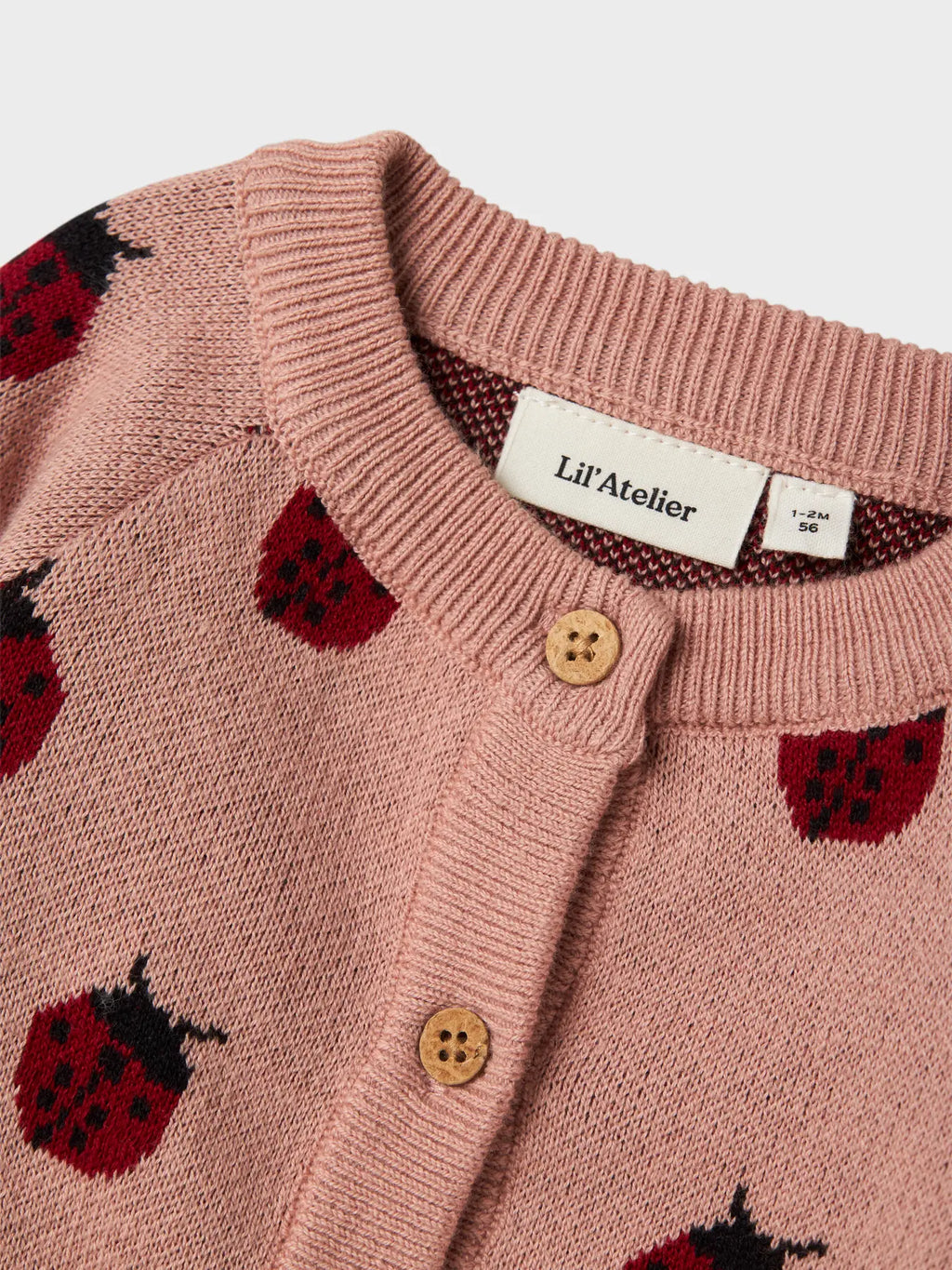 Nbflulio Cardigan Ladybug