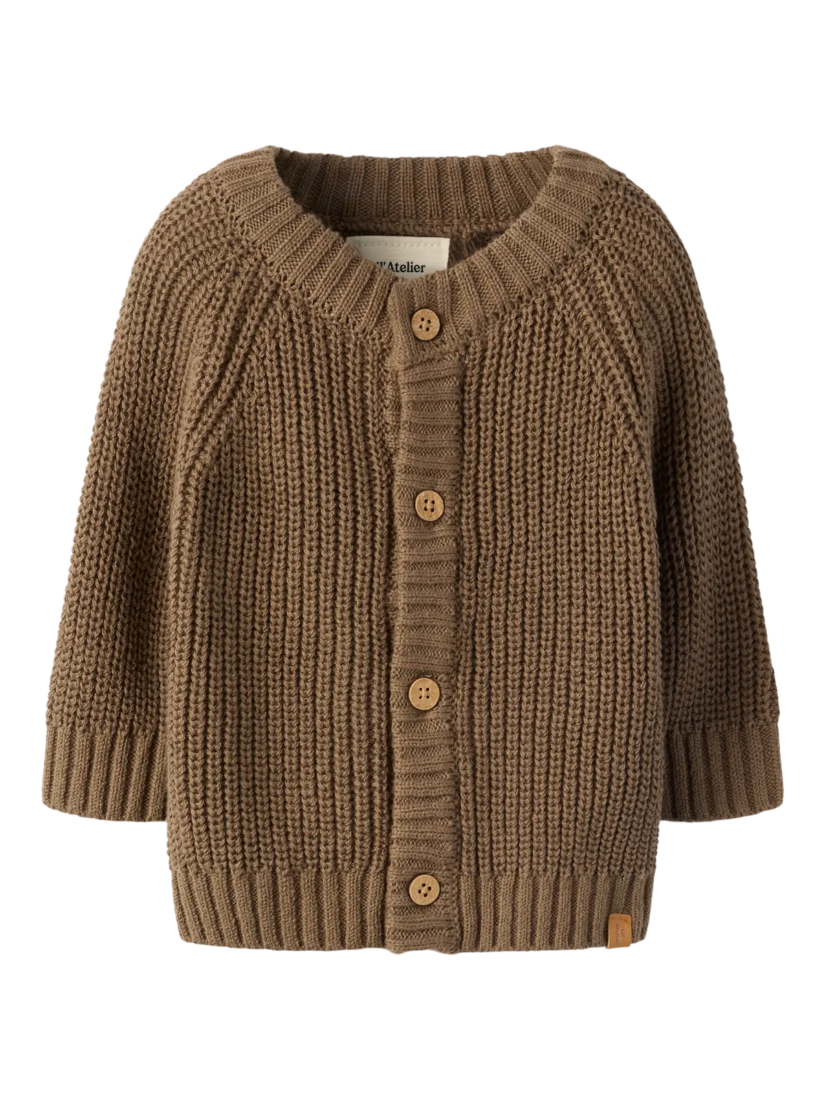 New Lil Atelier NBNEMLEN LS KNIT CARD LIL NOOS