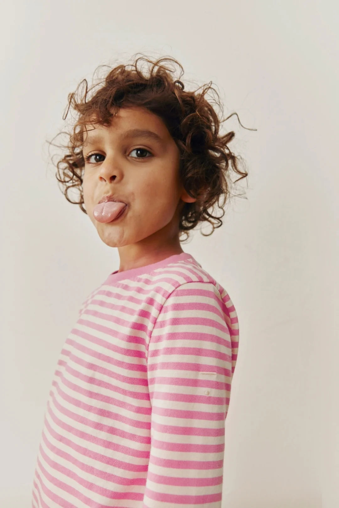 Gray Label Shirt met lange mouwen Gots Bubblegum