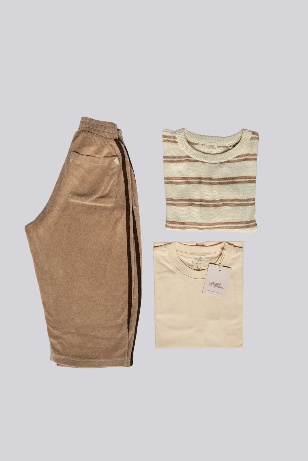 The Wavy Rider Pants - Brown