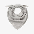 Cashmere Triangle Scarf Grey Melange