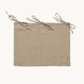 Linen Bed Pocket  Dark Beige