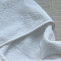 Hooded Towel with Edge detail Beige