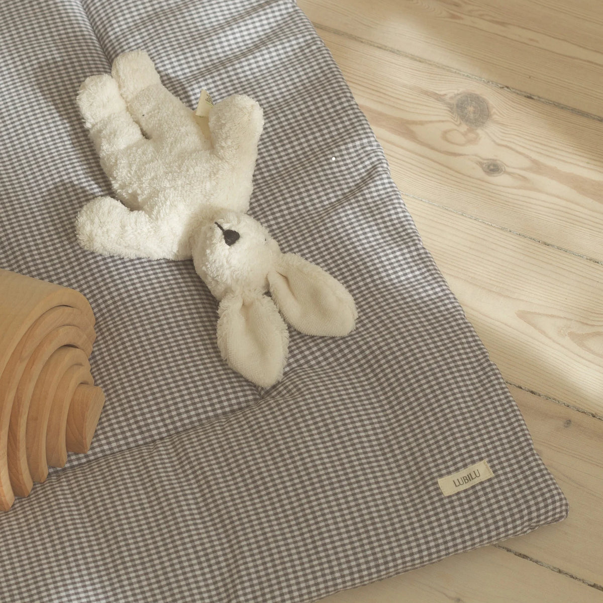 Mini Check Playmat Grey