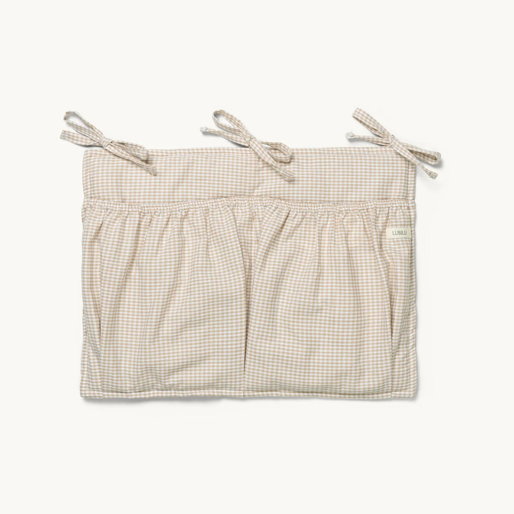 Mini Check Bedpocket Beige