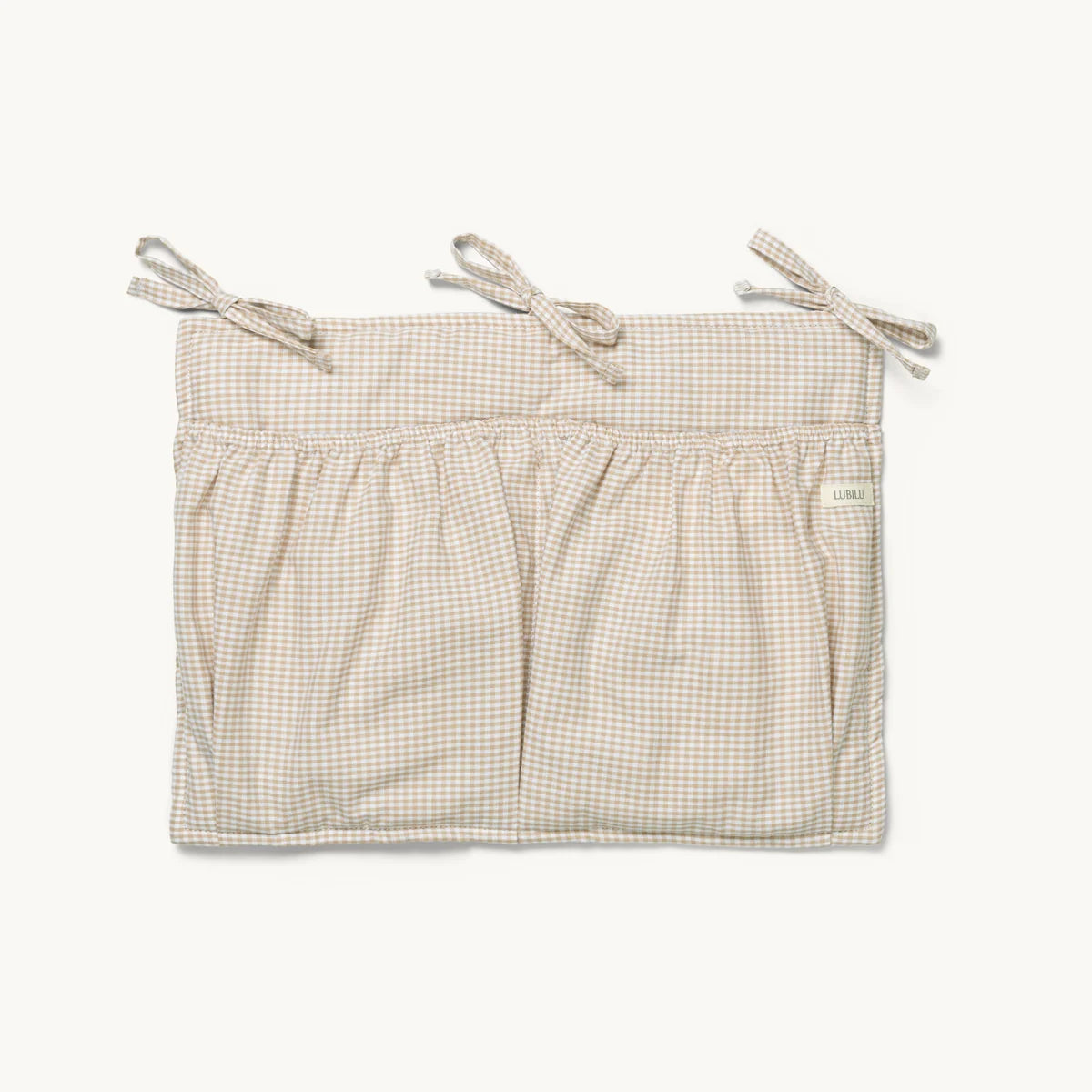 Mini Check Bedpocket Beige