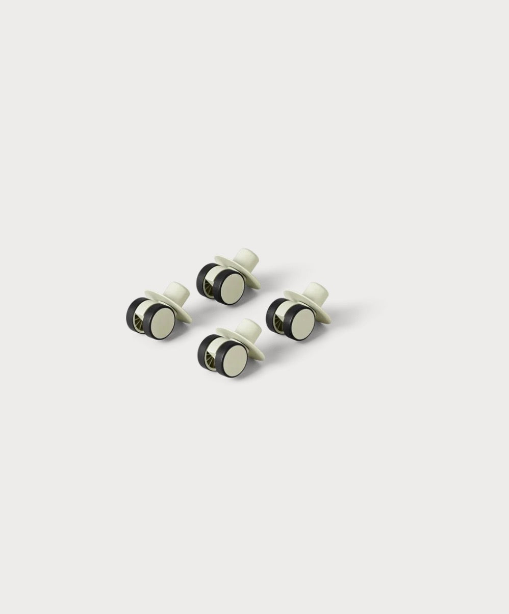 4x Swirly Wheel Bundle Dusty Green
