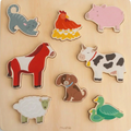 Wooden Puzzle Farm