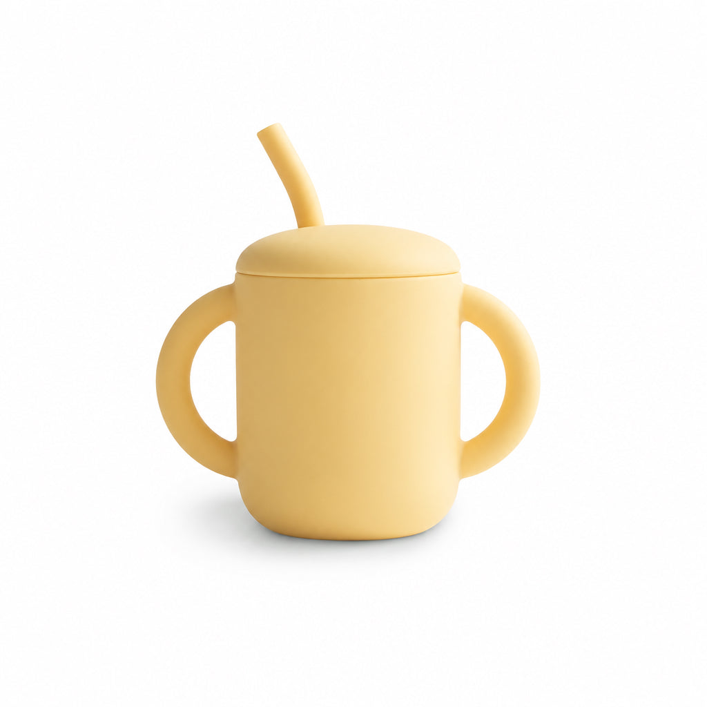 Silicone Training cup - Pale daffodil