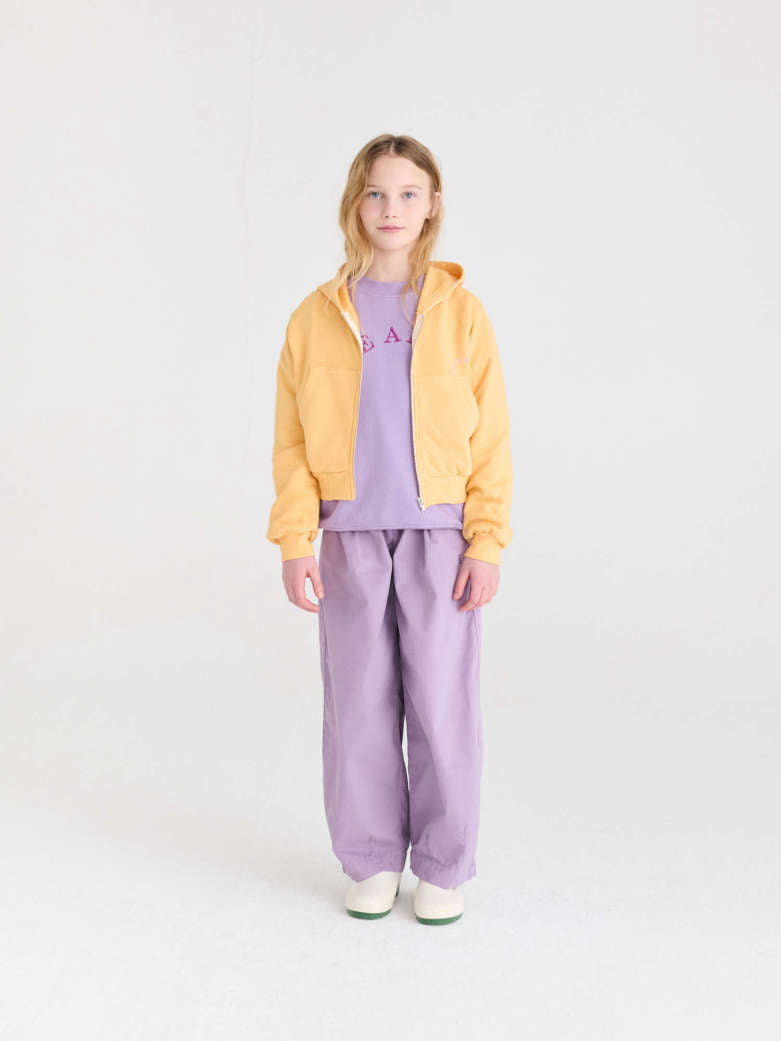 True_Artist_yellow_hoodie_model_zipper_open