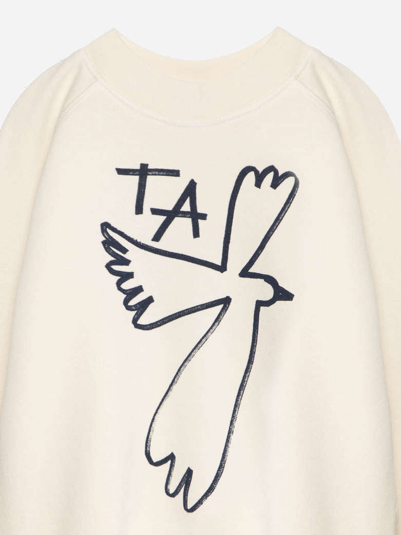 The front off Offwhite sweater True Artist