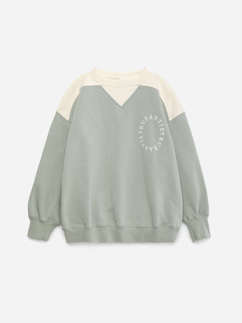 True Artist sweater in two colours with logo 