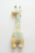 Wollo Giraffe Orange- Green Check