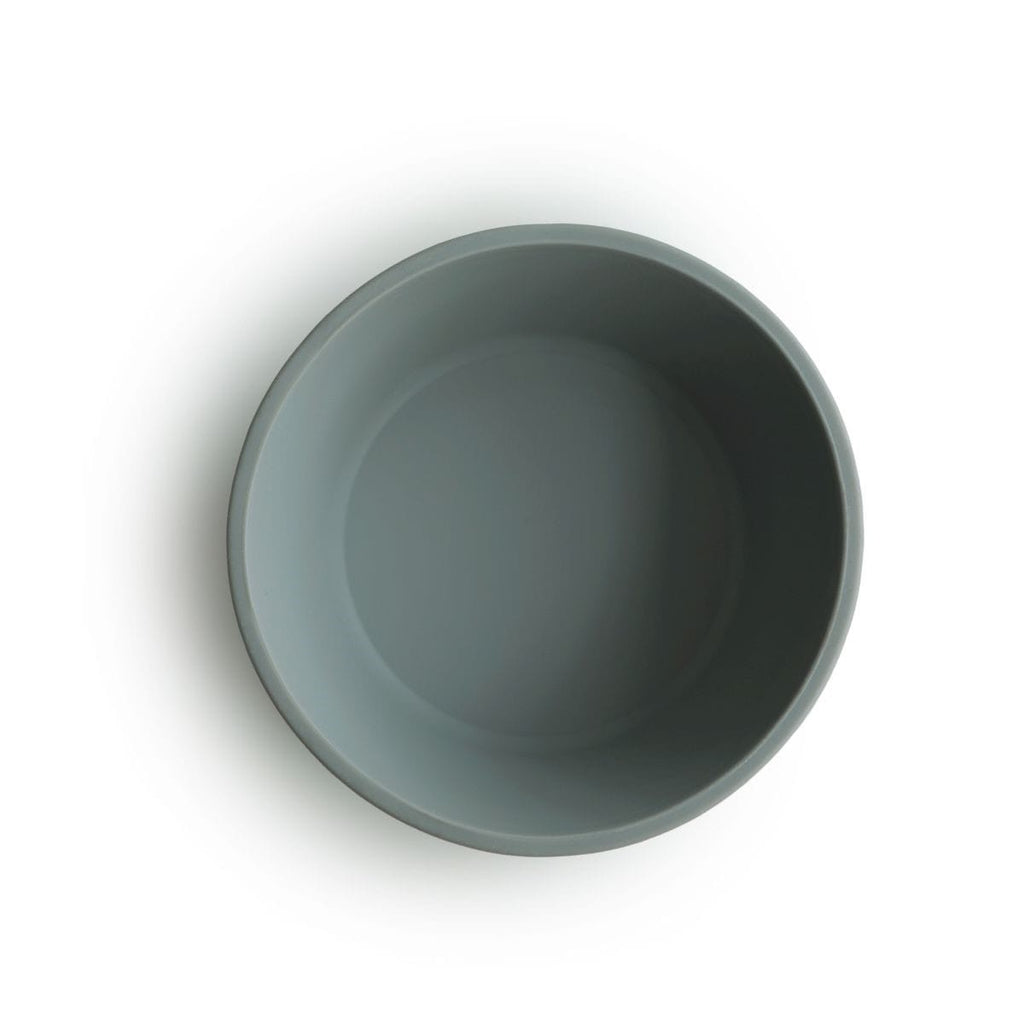 silicone-bowl--Dried-Thyme on a white background