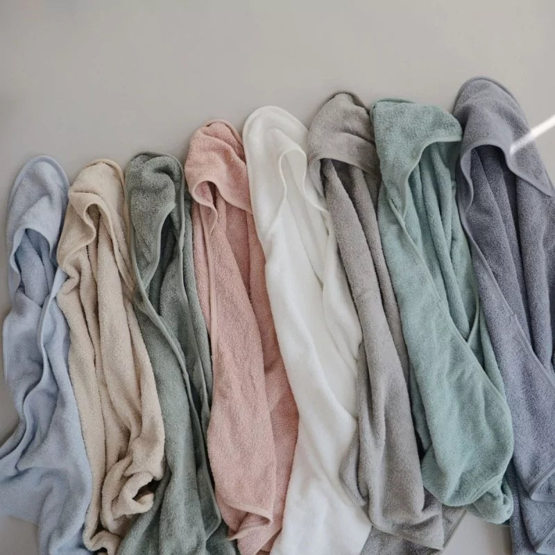 Mushie hooded towels
