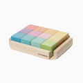 closeup picture blocks